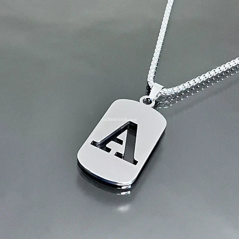 Letter necklaces