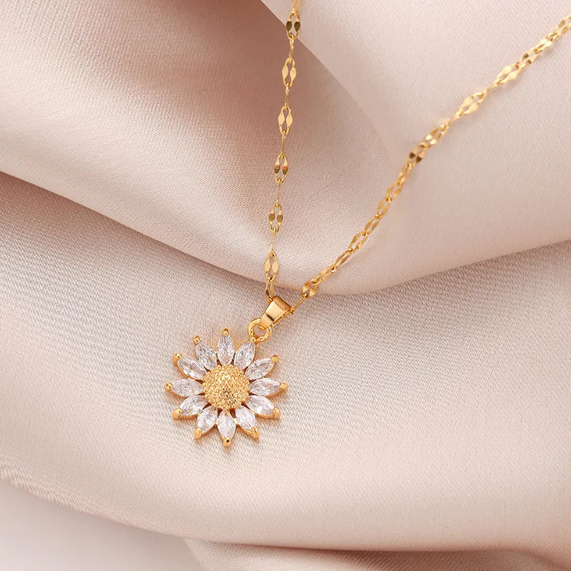 Sun necklace