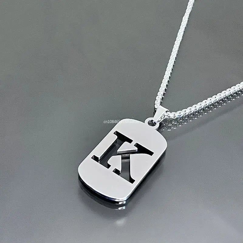 Letter necklaces